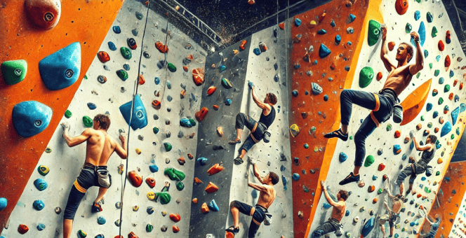 Image sur Les grimpeurs et grimpeuses en vitesse : Jeux olympiques 2024