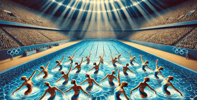 Image sur Histoire de la Natation Synchronisée aux Jeux Olympiques