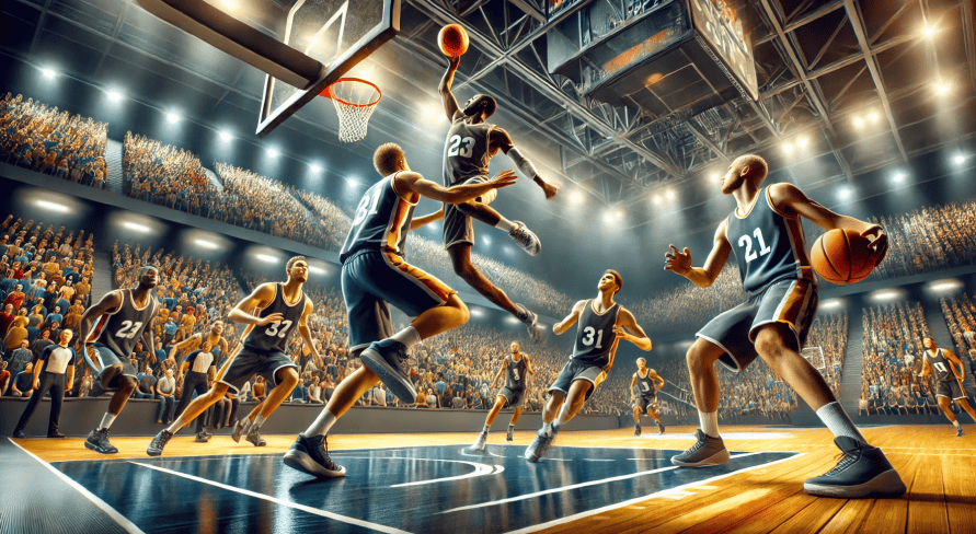 Image sur Les sportifs légendaires du basket-ball olympique