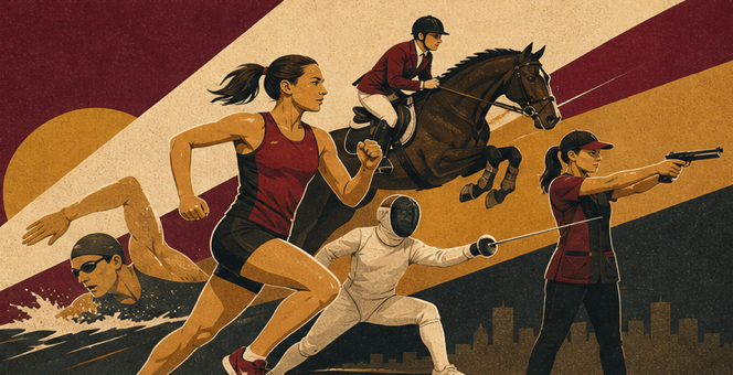Image sur Les Nations et Athlètes du Pentathlon Moderne