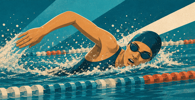 Image sur Les nageuses françaises sélectionnées : Jeux olympiques de Paris 2024