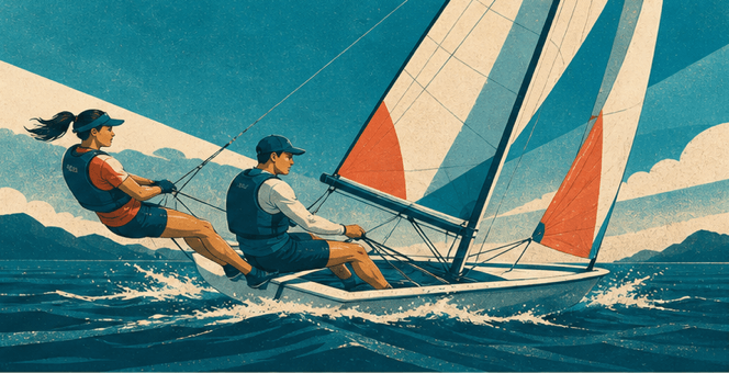 Image sur Médaillés et Records en Voile Olympique