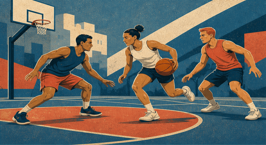Image sur Les sportifs légendaires du basket-ball 3x3 olympique