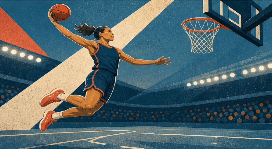 Image sur les performances records aux jeux olympiques en basket-ball
