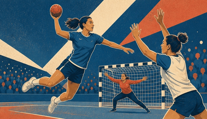 Image sur Les chiffres incroyables du handball olympique