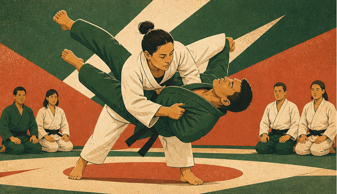 Image sur Les athlètes français de judo qualifiés : Jeux olympiques Paris 2024