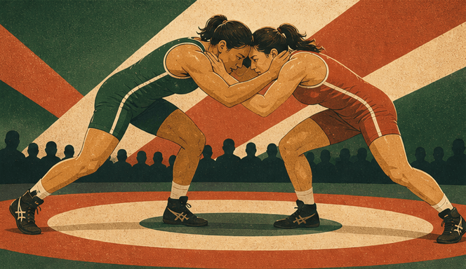 Image sur Légendes de la Lutte Olympique
