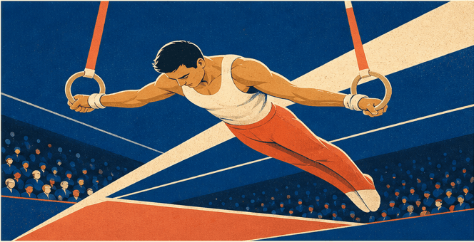 Image sur Les équipes masculine qualifiées (GAM) pour les jeux olympique Paris 2024