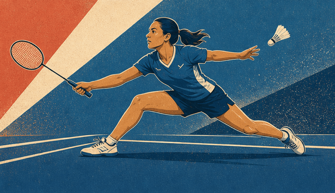 Image sur La délégation française de badmington aux Jeux Olympiques PARIS 2024